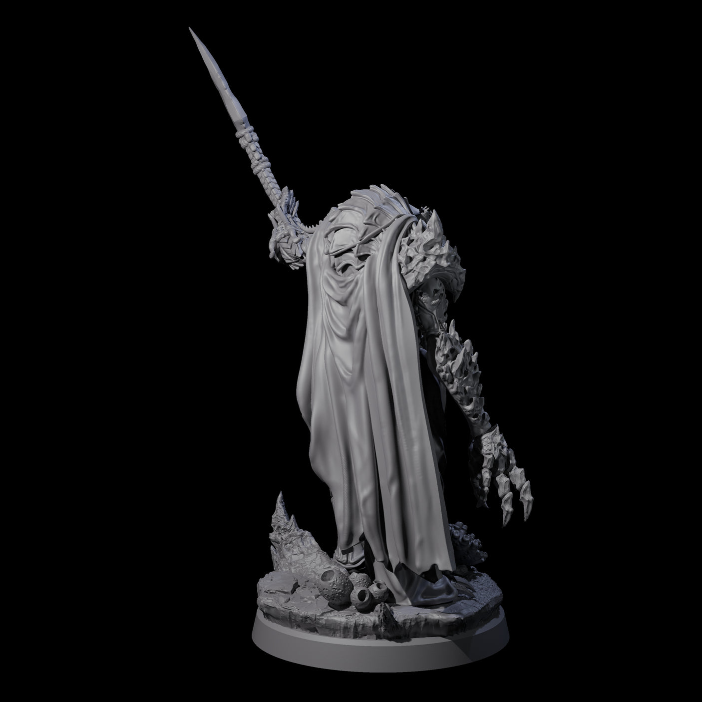 Four Commanding Wastrilith Warriors Miniature for Dungeons and Dragons, Pathfinder or other TTRPGs