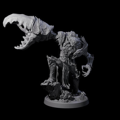 Four Commanding Wastrilith Warriors Miniature for Dungeons and Dragons, Pathfinder or other TTRPGs