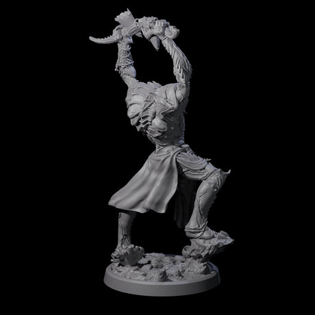 Four Commanding Wastrilith Warriors Miniature for Dungeons and Dragons, Pathfinder or other TTRPGs