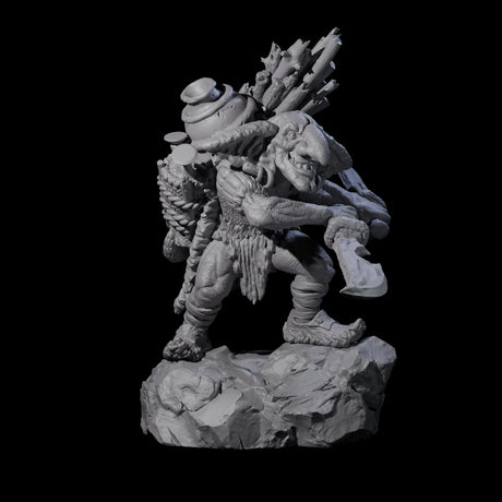 Four Confident Camping Goblins Miniature for Dungeons and Dragons, Pathfinder or other TTRPGs