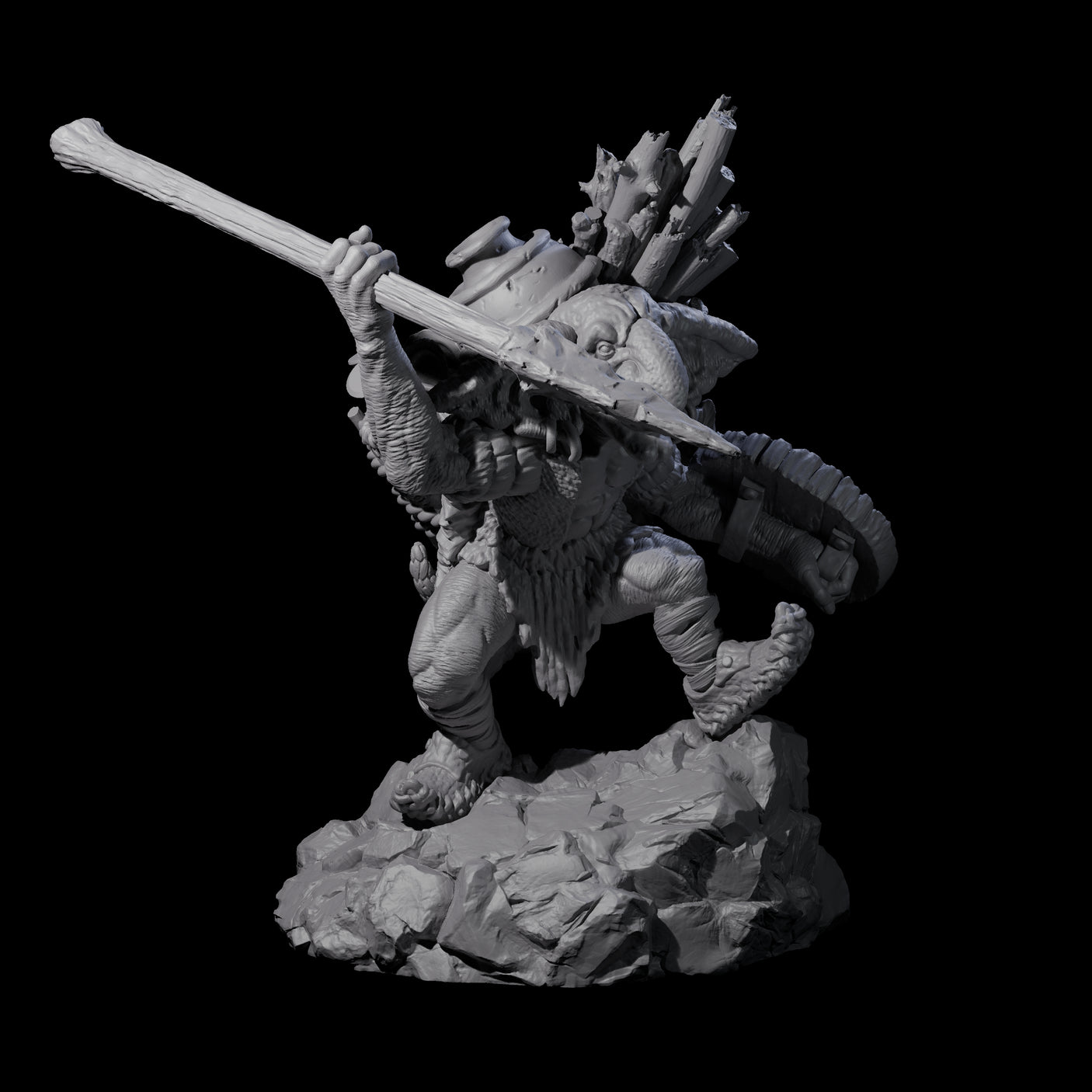 Four Confident Camping Goblins Miniature for Dungeons and Dragons, Pathfinder or other TTRPGs