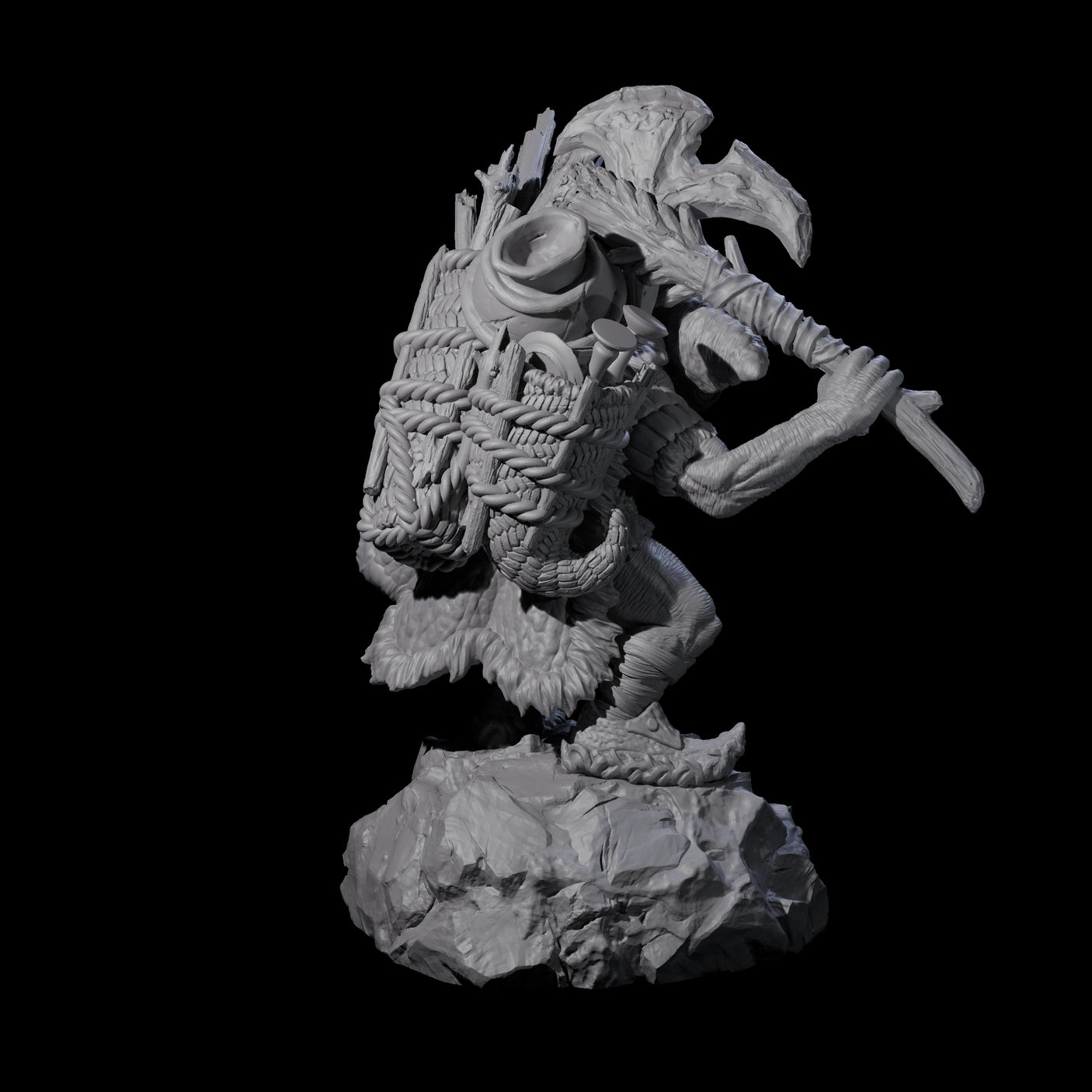 Four Confident Camping Goblins Miniature for Dungeons and Dragons, Pathfinder or other TTRPGs