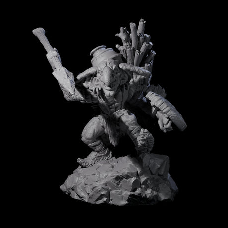 Four Confident Camping Goblins Miniature for Dungeons and Dragons, Pathfinder or other TTRPGs