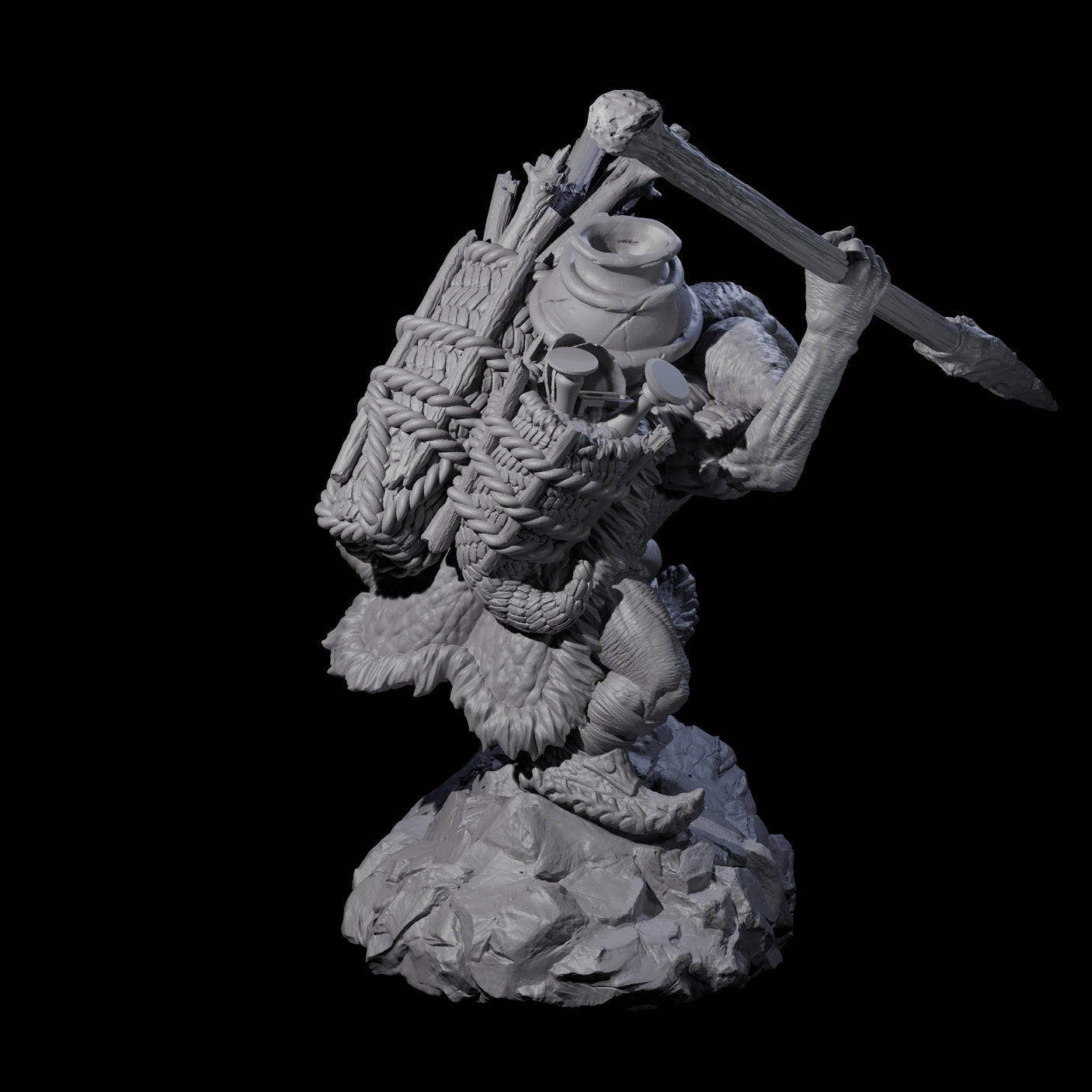 Four Confident Camping Goblins Miniature for Dungeons and Dragons, Pathfinder or other TTRPGs