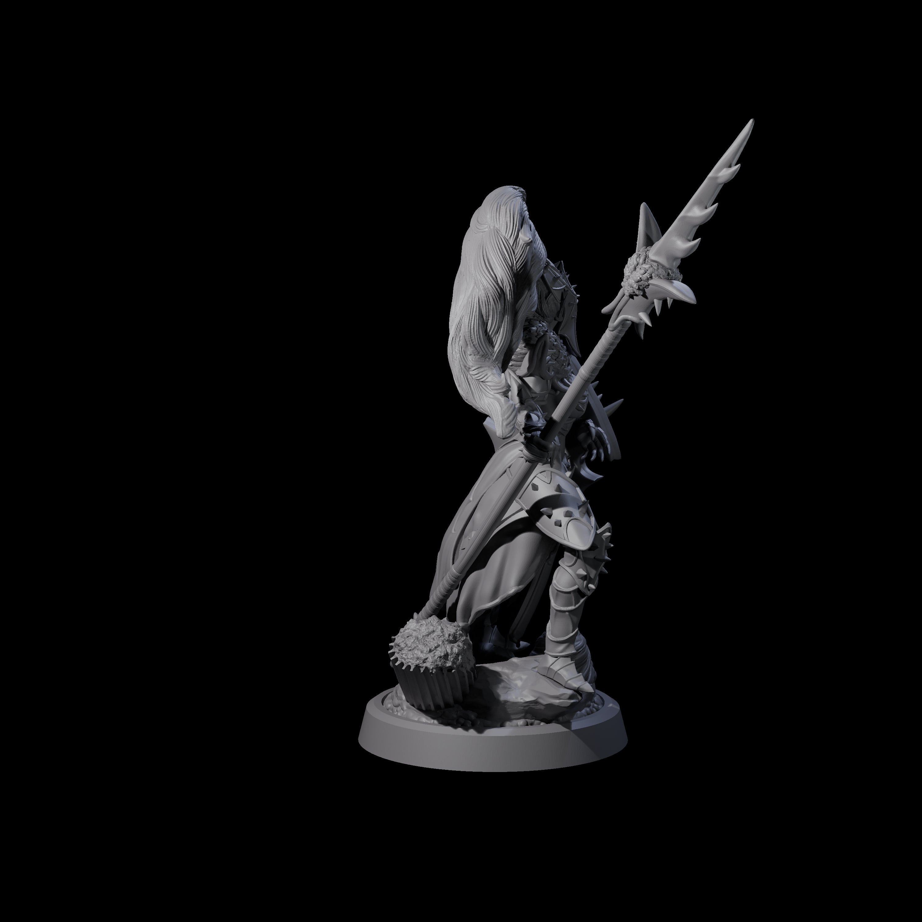 Four Corrupted Hive Protectors Miniature for Dungeons and Dragons, Pathfinder or other TTRPGs