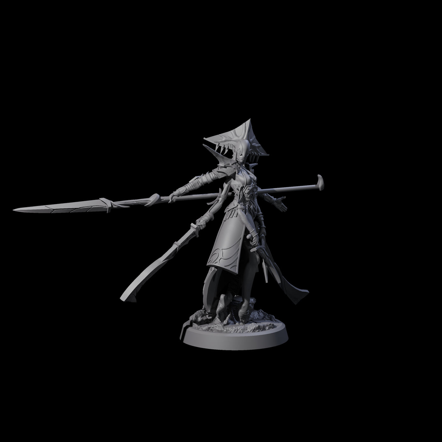 Four Corrupted Mariliths Miniature for Dungeons and Dragons, Pathfinder or other TTRPGs