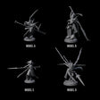 Four Corrupted Mariliths Miniature for Dungeons and Dragons, Pathfinder or other TTRPGs