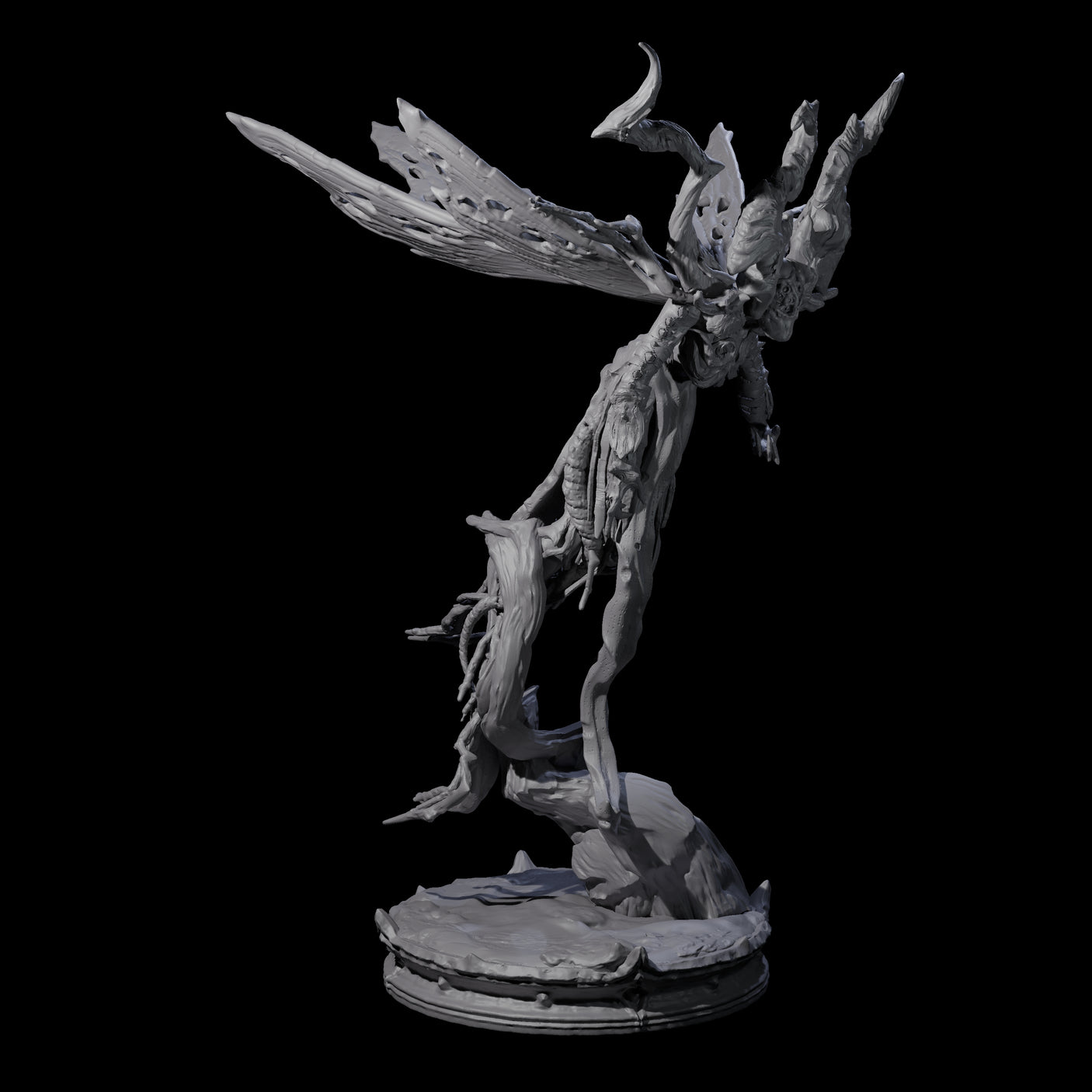 Four Corrupted Underdark Dryads Miniature for Dungeons and Dragons, Pathfinder or other TTRPGs