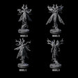 Four Corrupted Underdark Dryads Miniature for Dungeons and Dragons, Pathfinder or other TTRPGs