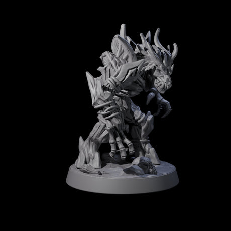 Four Corrupted Wood Woads Miniature for Dungeons and Dragons, Pathfinder or other TTRPGs