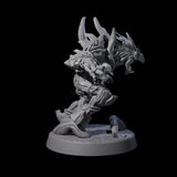 Four Corrupted Wood Woads Miniature for Dungeons and Dragons, Pathfinder or other TTRPGs