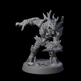 Four Corrupted Wood Woads Miniature for Dungeons and Dragons, Pathfinder or other TTRPGs