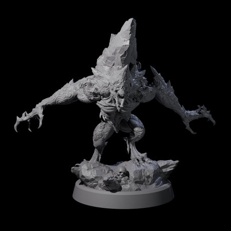 Four Cracked Destrachan Horrors Miniature for Dungeons and Dragons, Pathfinder or other TTRPGs