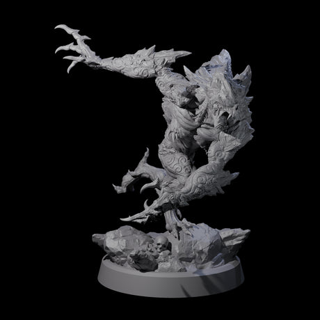 Four Cracked Destrachan Horrors Miniature for Dungeons and Dragons, Pathfinder or other TTRPGs
