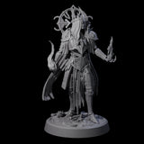 Four Creaking Tomb Lichs Miniature for Dungeons and Dragons, Pathfinder or other TTRPGs