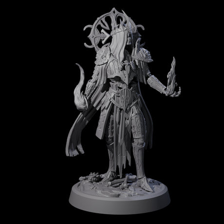 Four Creaking Tomb Lichs Miniature for Dungeons and Dragons, Pathfinder or other TTRPGs