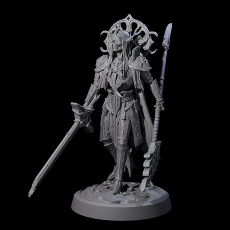 Four Creaking Tomb Lichs Miniature for Dungeons and Dragons, Pathfinder or other TTRPGs
