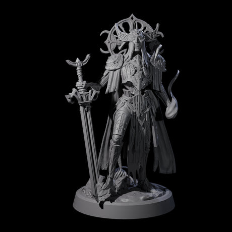 Four Creaking Tomb Lichs Miniature for Dungeons and Dragons, Pathfinder or other TTRPGs