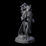 Four Creaking Tomb Lichs Miniature for Dungeons and Dragons, Pathfinder or other TTRPGs
