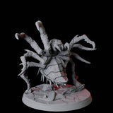 Four Creeping Giant Spiders Miniature for Dungeons and Dragons, Pathfinder or other TTRPGs