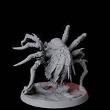 Four Creeping Giant Spiders Miniature for Dungeons and Dragons, Pathfinder or other TTRPGs