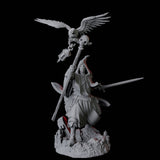 Four Creepy Gravediggers Miniature for Dungeons and Dragons, Pathfinder or other TTRPGs