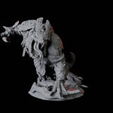 Four Crocodile Lizardfolk Warriors Miniature for Dungeons and Dragons, Pathfinder or other TTRPGs