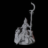 Four Crocodile Priestesses Miniature for Dungeons and Dragons, Pathfinder or other TTRPGs