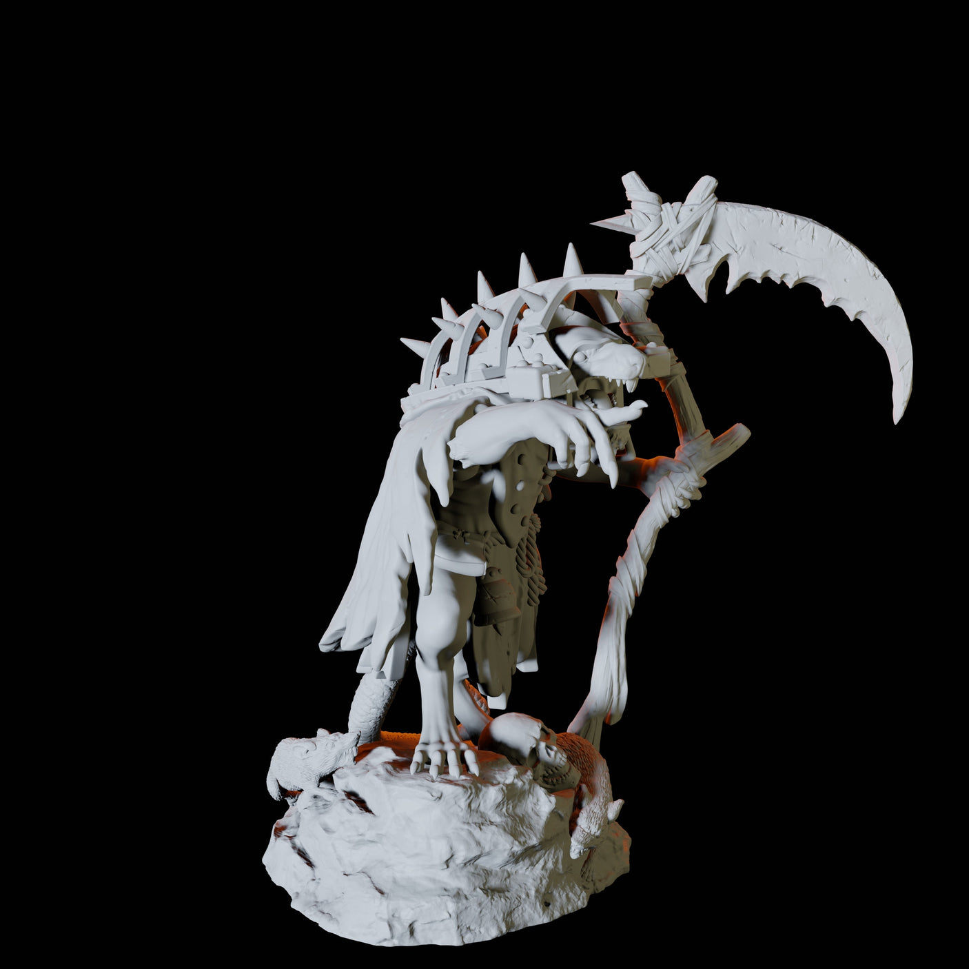 Four Crusader Ratfolk Miniature for Dungeons and Dragons, Pathfinder or other TTRPGs