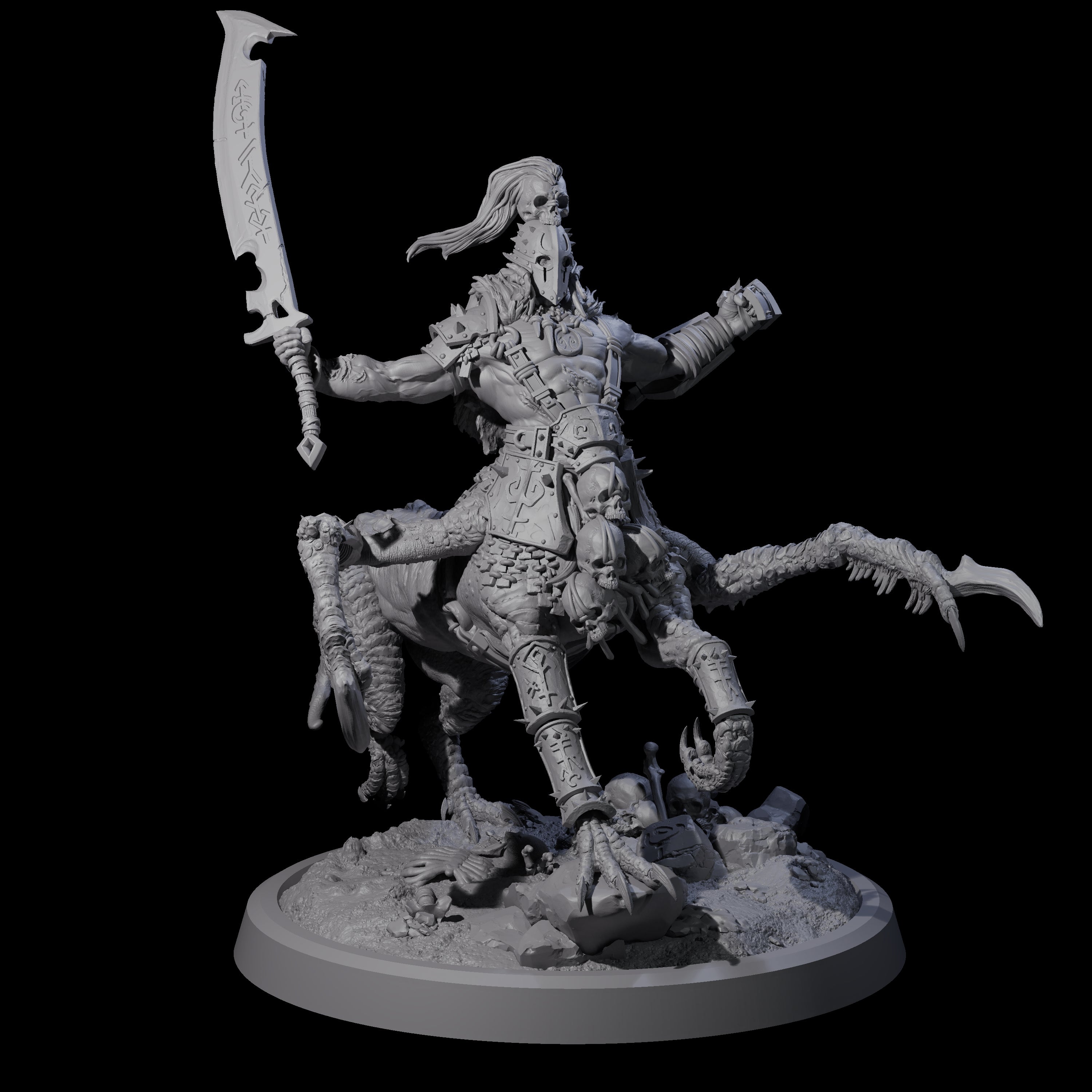 Four Dastardly Armanites Miniature for Dungeons and Dragons, Pathfinder or other TTRPGs