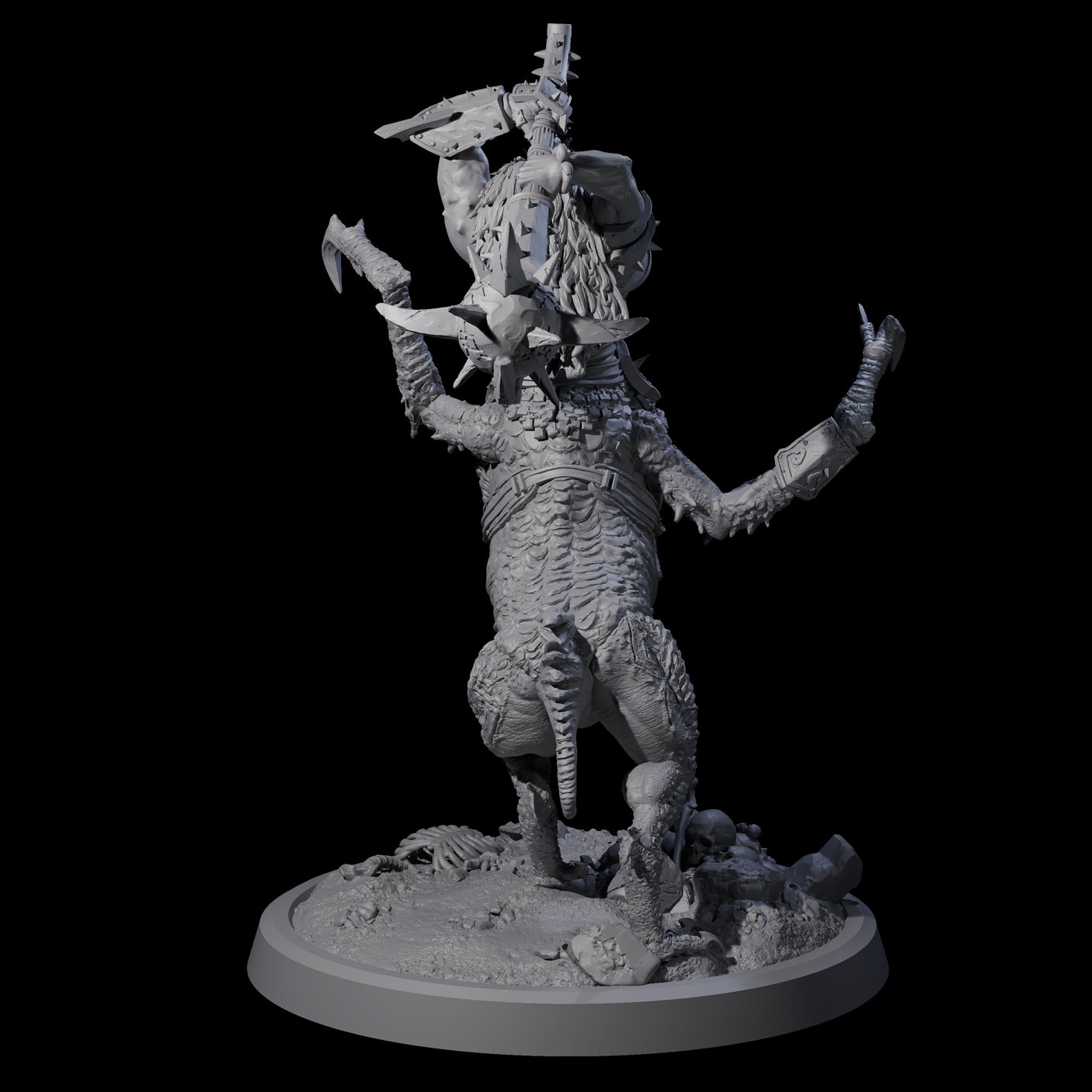 Four Dastardly Armanites Miniature for Dungeons and Dragons, Pathfinder or other TTRPGs