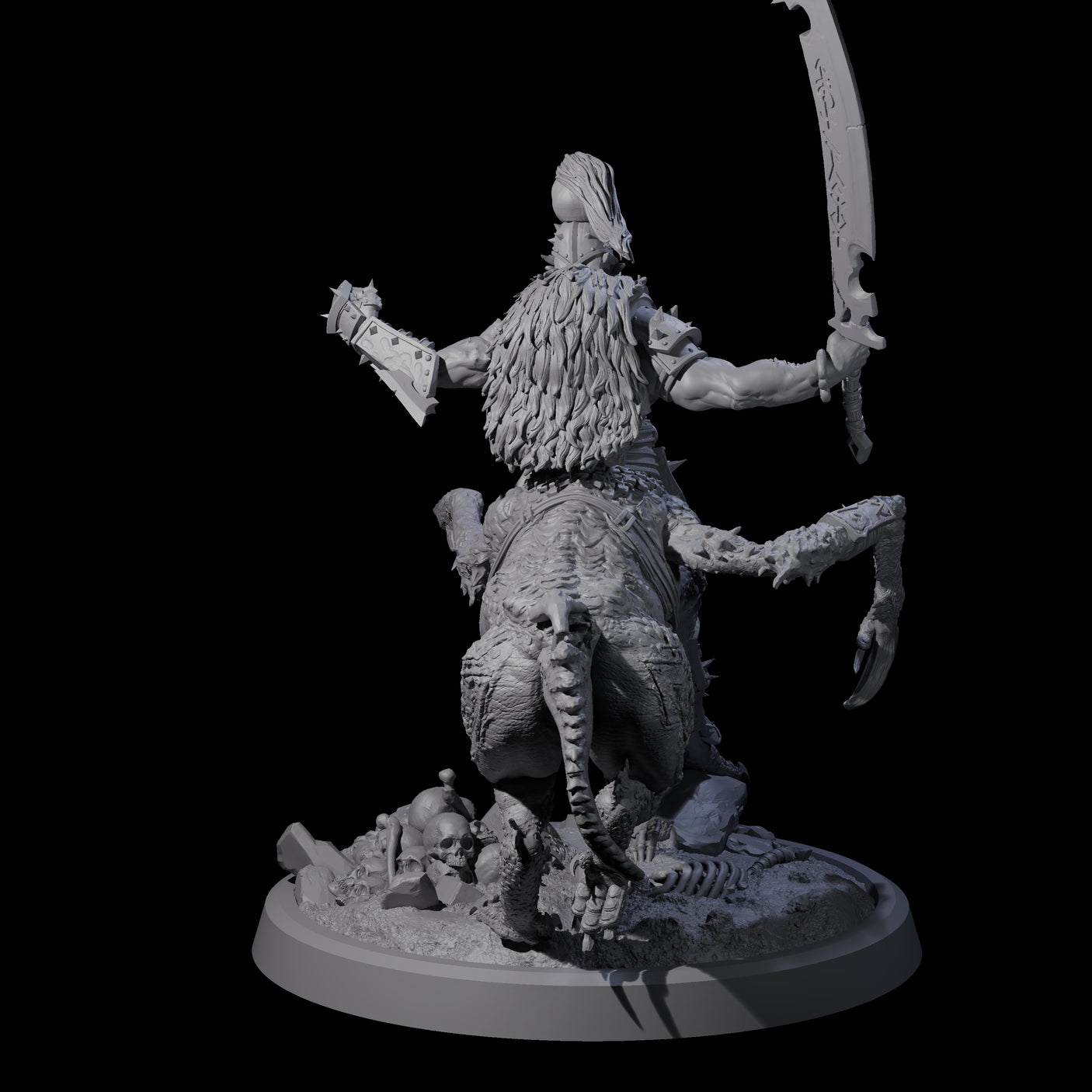 Four Dastardly Armanites Miniature for Dungeons and Dragons, Pathfinder or other TTRPGs