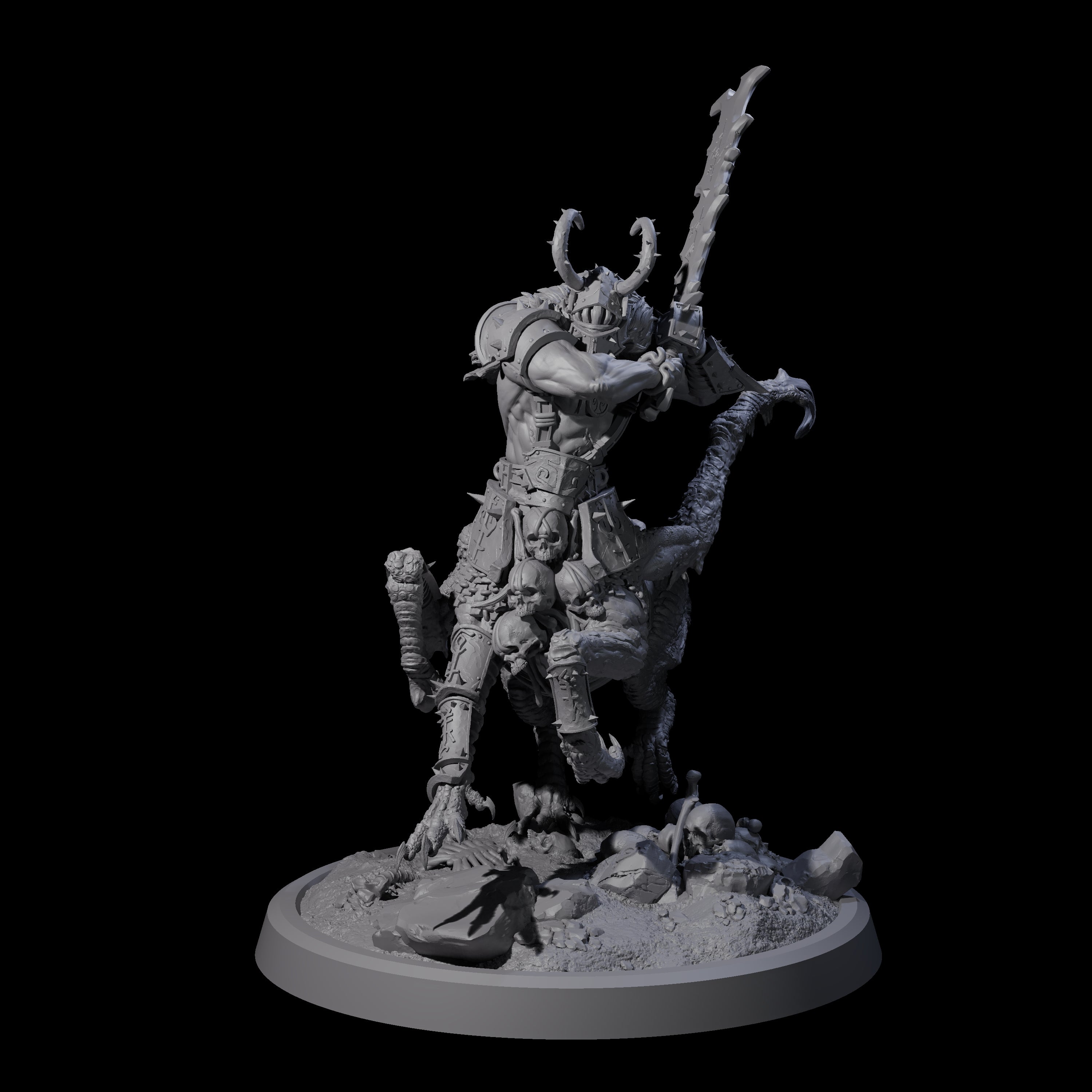 Four Dastardly Armanites Miniature for Dungeons and Dragons, Pathfinder or other TTRPGs