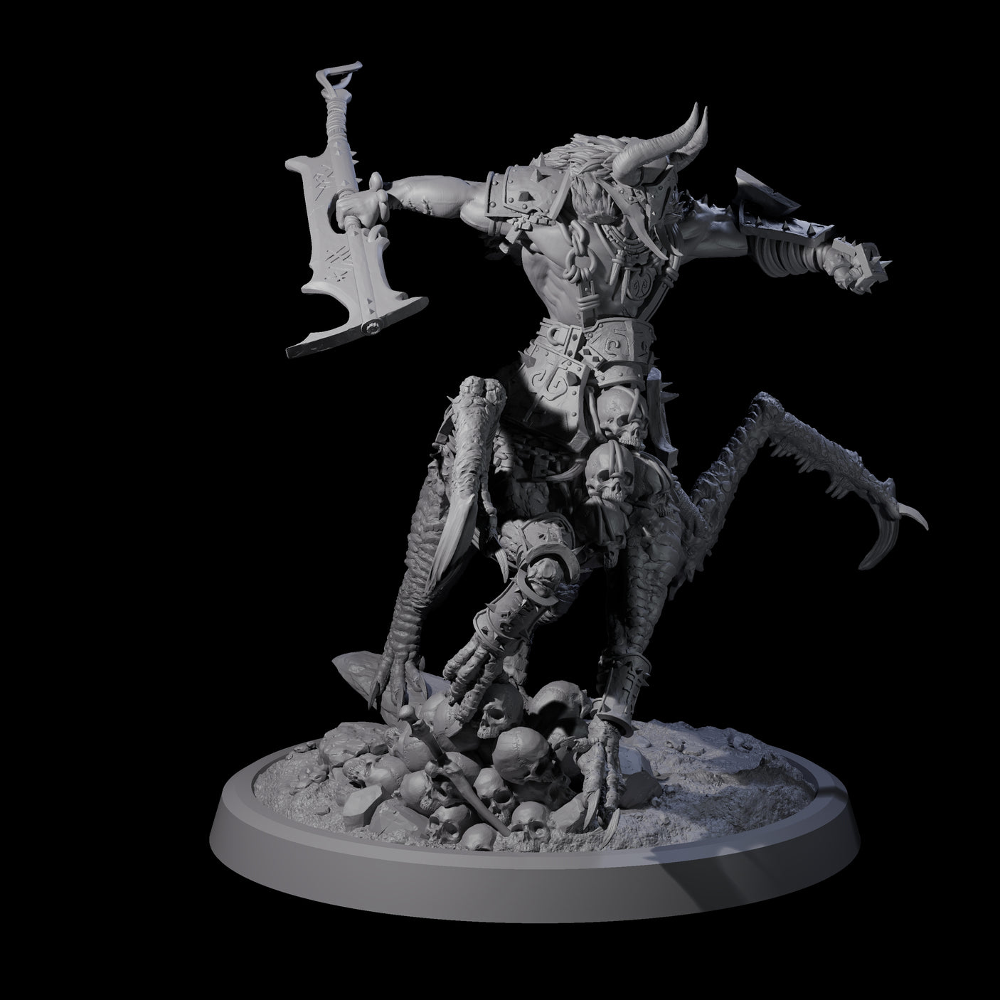 Four Dastardly Armanites Miniature for Dungeons and Dragons, Pathfinder or other TTRPGs