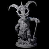 Four Decorated Dinosaur Lizardfolk Warriors Miniature for Dungeons and Dragons, Pathfinder or other TTRPGs