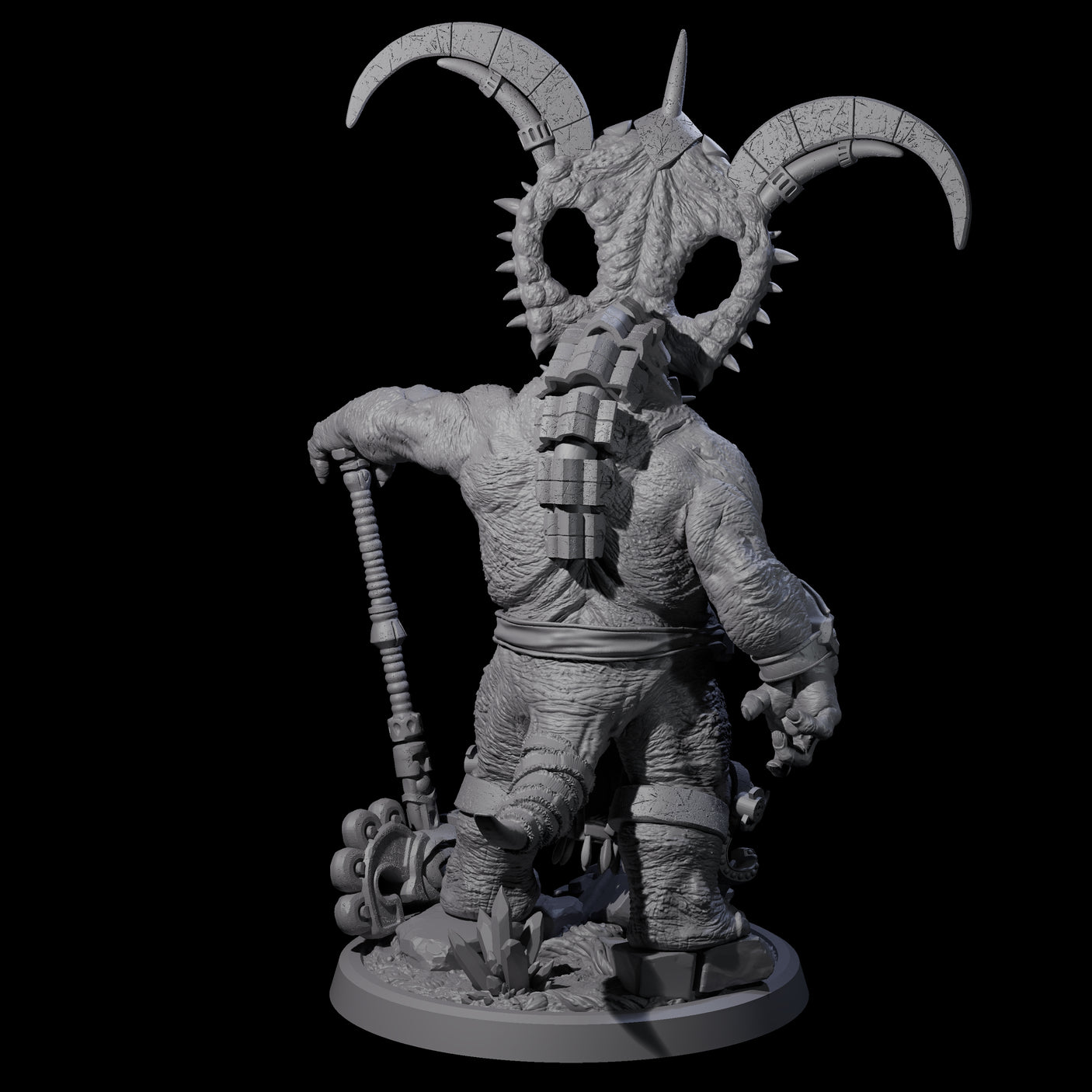 Four Decorated Dinosaur Lizardfolk Warriors Miniature for Dungeons and Dragons, Pathfinder or other TTRPGs