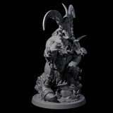 Four Decorated Dinosaur Lizardfolk Warriors Miniature for Dungeons and Dragons, Pathfinder or other TTRPGs