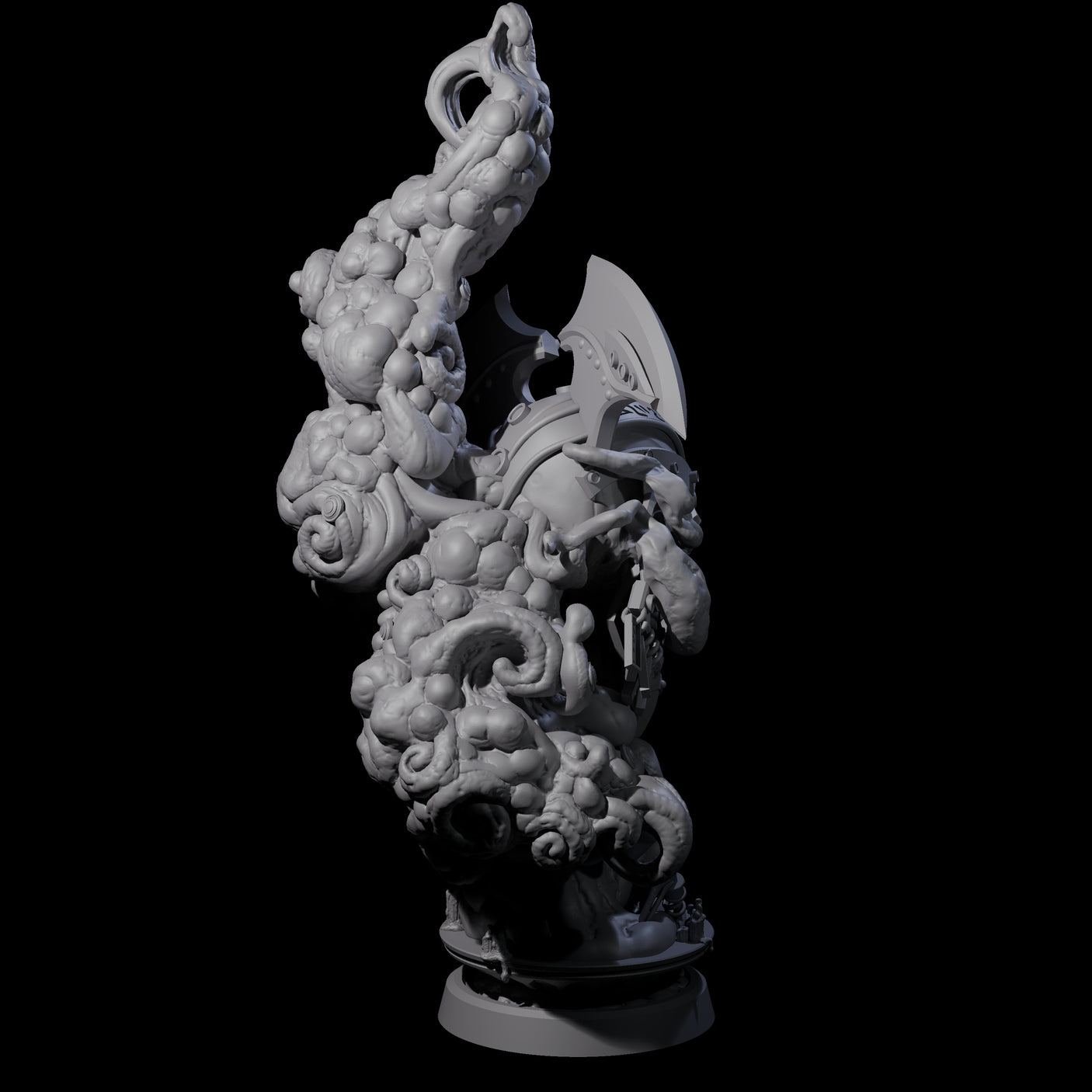 Four Decorated Flameskulls Miniature for Dungeons and Dragons, Pathfinder or other TTRPGs