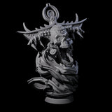 Four Decorated Flameskulls Miniature for Dungeons and Dragons, Pathfinder or other TTRPGs