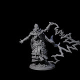Four Decorated Skeleton Guards Miniature for Dungeons and Dragons, Pathfinder or other TTRPGs
