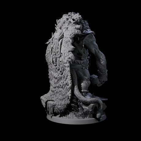 Four Decorated Tribal Ogres Miniature for Dungeons and Dragons, Pathfinder or other TTRPGs