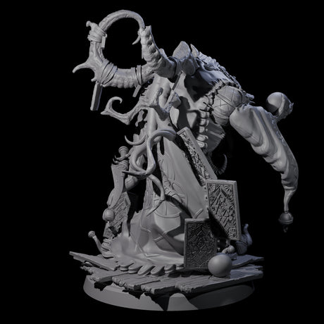 Four Deformed Mind Flayer Arcanists Miniature for Dungeons and Dragons, Pathfinder or other TTRPGs