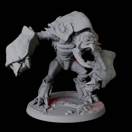 Four Depth Umber Hulks Miniature for Dungeons and Dragons, Pathfinder or other TTRPGs