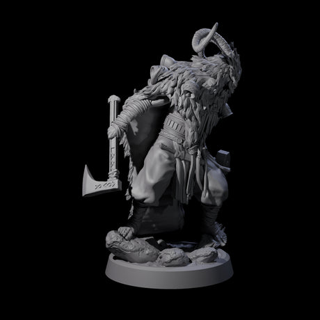 Four Deranged Pagan Cultists Miniature for Dungeons and Dragons, Pathfinder or other TTRPGs