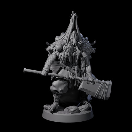 Four Deranged Pagan Cultists Miniature for Dungeons and Dragons, Pathfinder or other TTRPGs