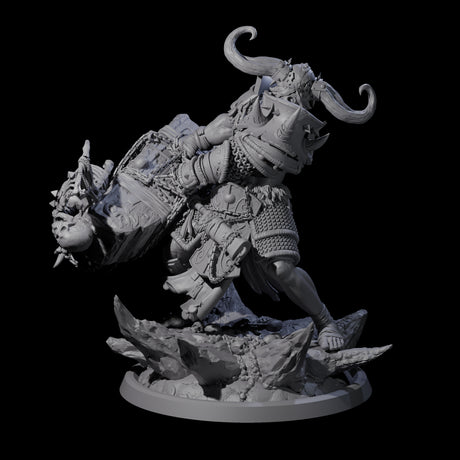 Four Descending Doomwalkers Miniature for Dungeons and Dragons, Pathfinder or other TTRPGs