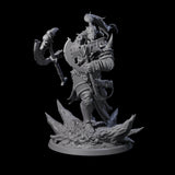 Four Descending Doomwalkers Miniature for Dungeons and Dragons, Pathfinder or other TTRPGs