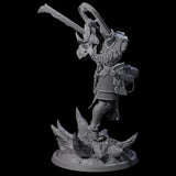 Four Descending Doomwalkers Miniature for Dungeons and Dragons, Pathfinder or other TTRPGs