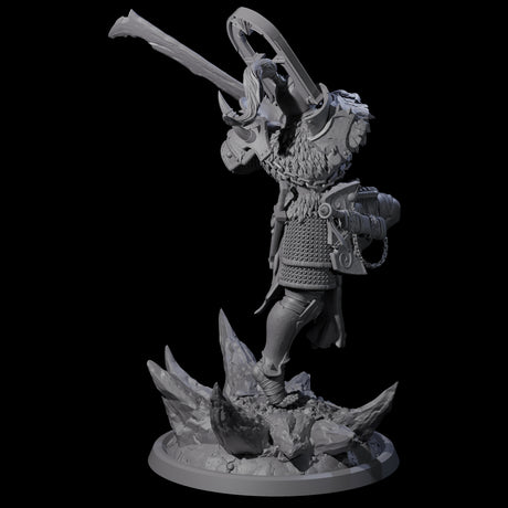 Four Descending Doomwalkers Miniature for Dungeons and Dragons, Pathfinder or other TTRPGs