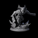 Four Descending Doomwalkers Miniature for Dungeons and Dragons, Pathfinder or other TTRPGs